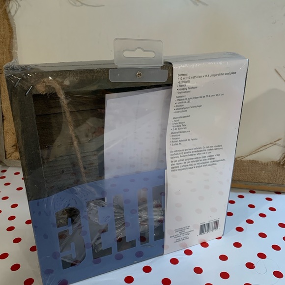 Believe ❤️ Handmade Holiday Craft - Picture 4 of 4